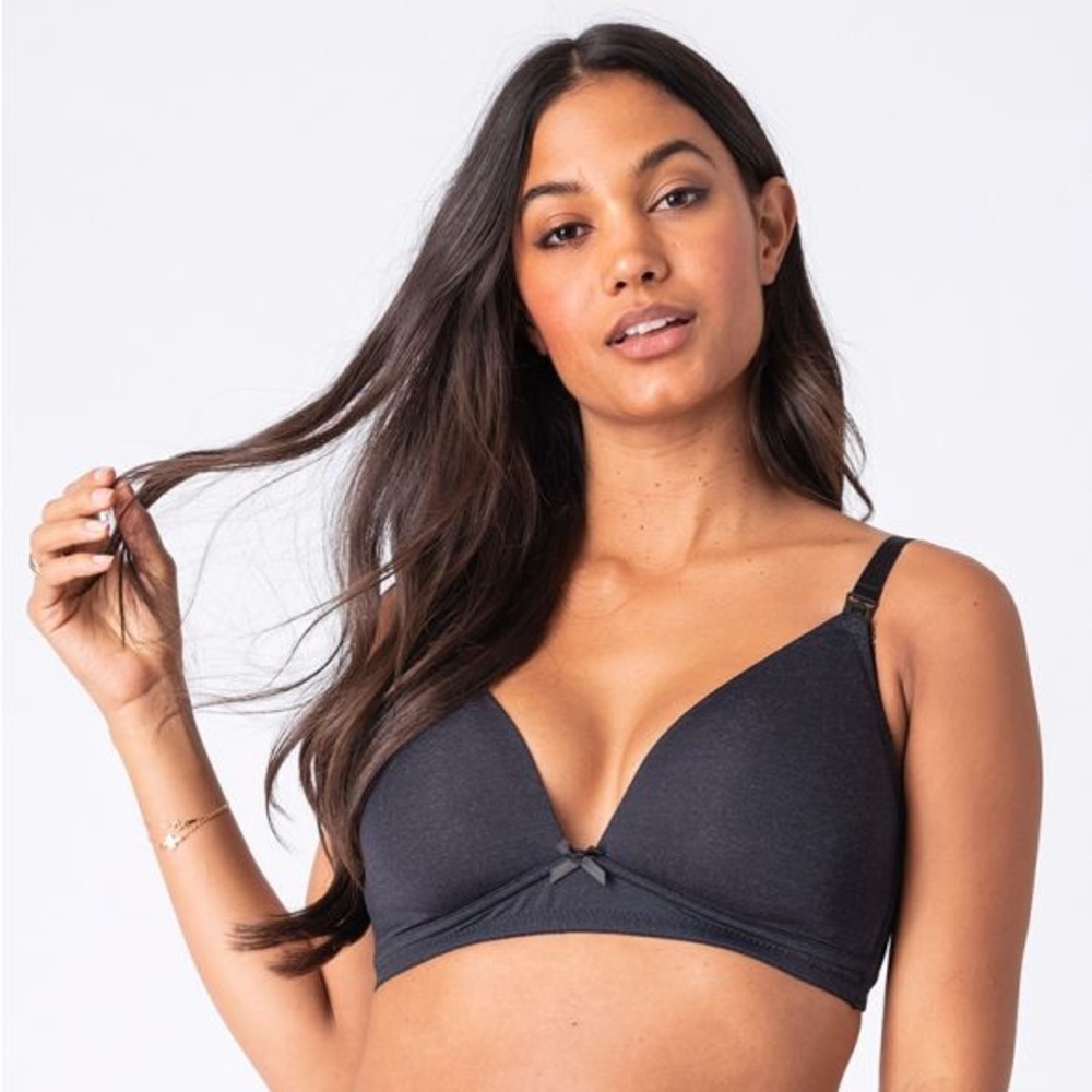 NWT Seraphine Maternity and Nursing Wireless Bra 36DD